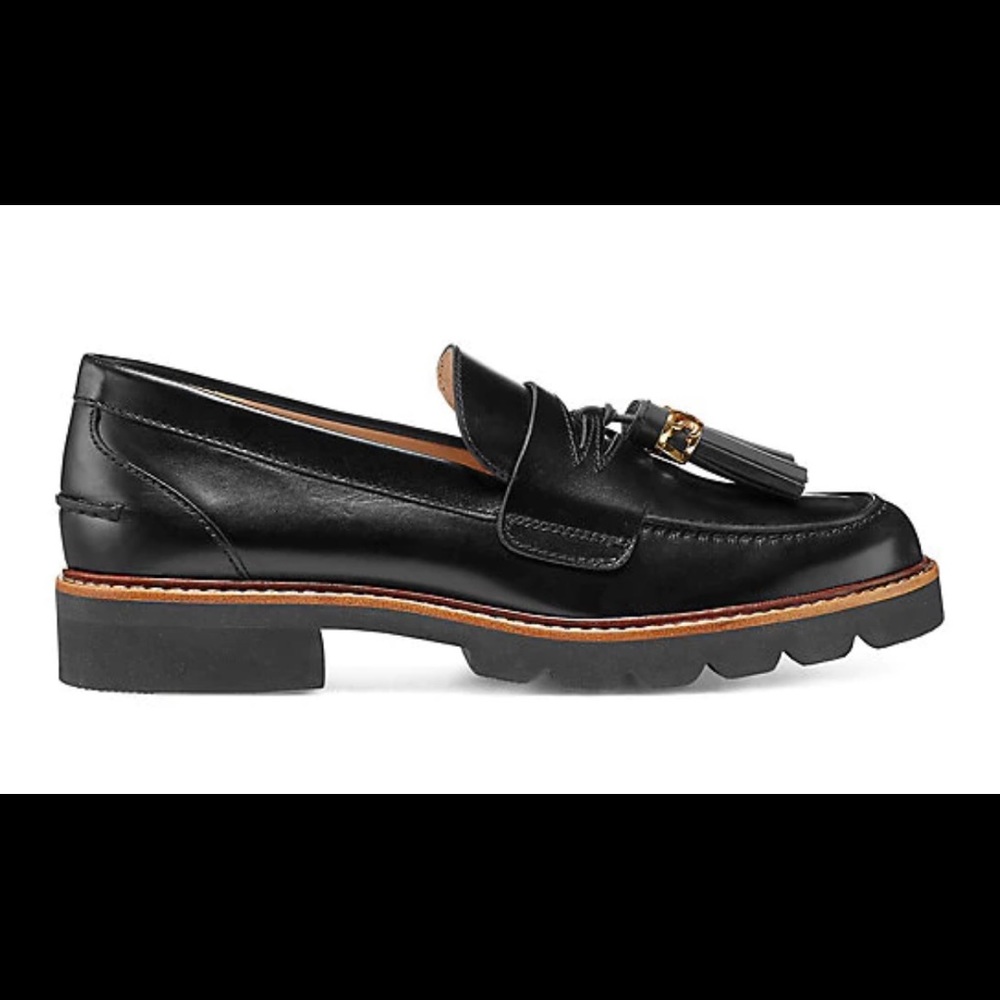 BNIB Stuart Weitzman Manila Black Loafers
